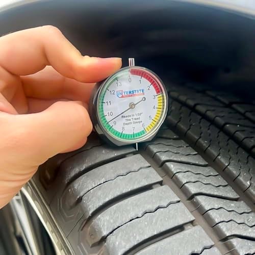 Interstate Pneumatics TG32 Professional Dial Type Tire Tread Depth Gauge - Image 5