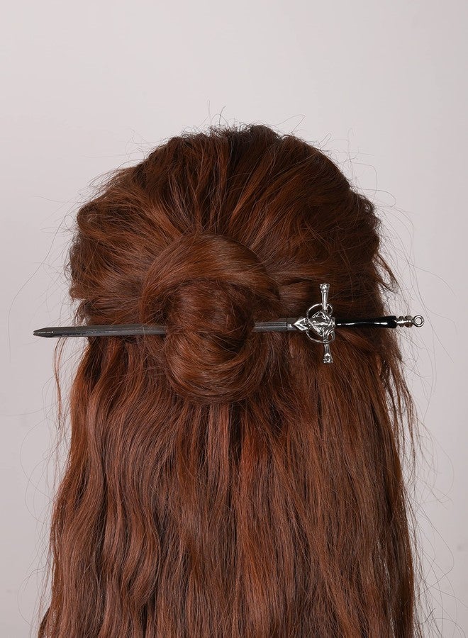 HAQUIL Viking Sword Hairpin Hair Stick Barrettes Hair Accessory for Women Hair Pin - Image 4