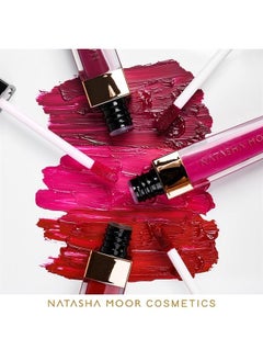 Molten Matte Lipsticks Set of 4 - Long-lasting Lip Stick, Smudge-proof, Hydrating Formula with Vitamin E, Cruelty Free - Powerhouse Fall in Love Collection