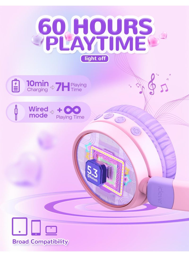 آيكليفير سماعات أذن لاسلكية للأطفال، سماعات أذن بلوتوث للأطفال - Image 2