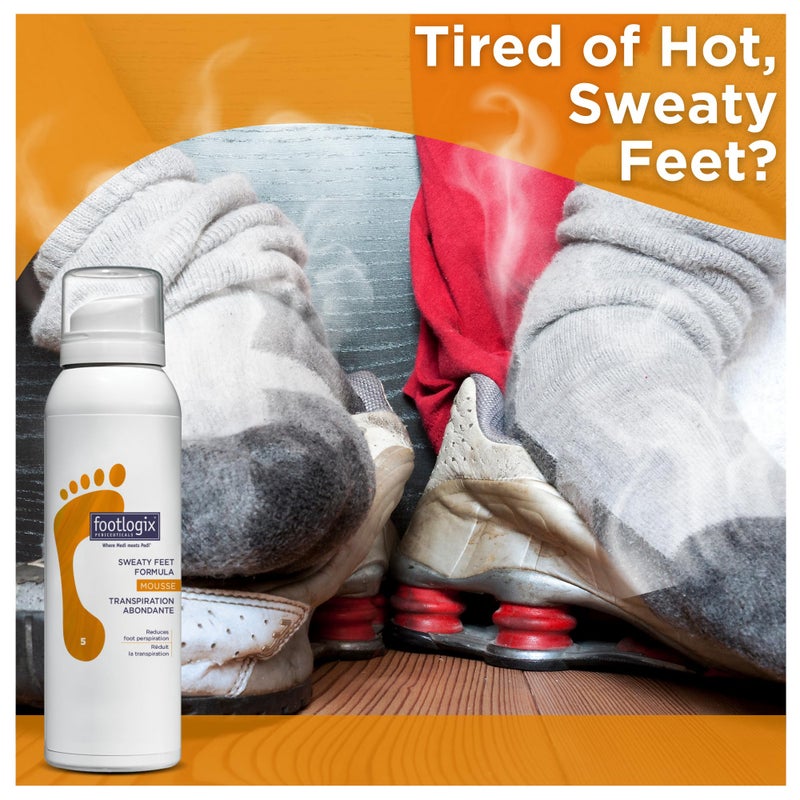 FOOTLOGIX Sweaty Feet Formula, 4.23 oz - Image 1
