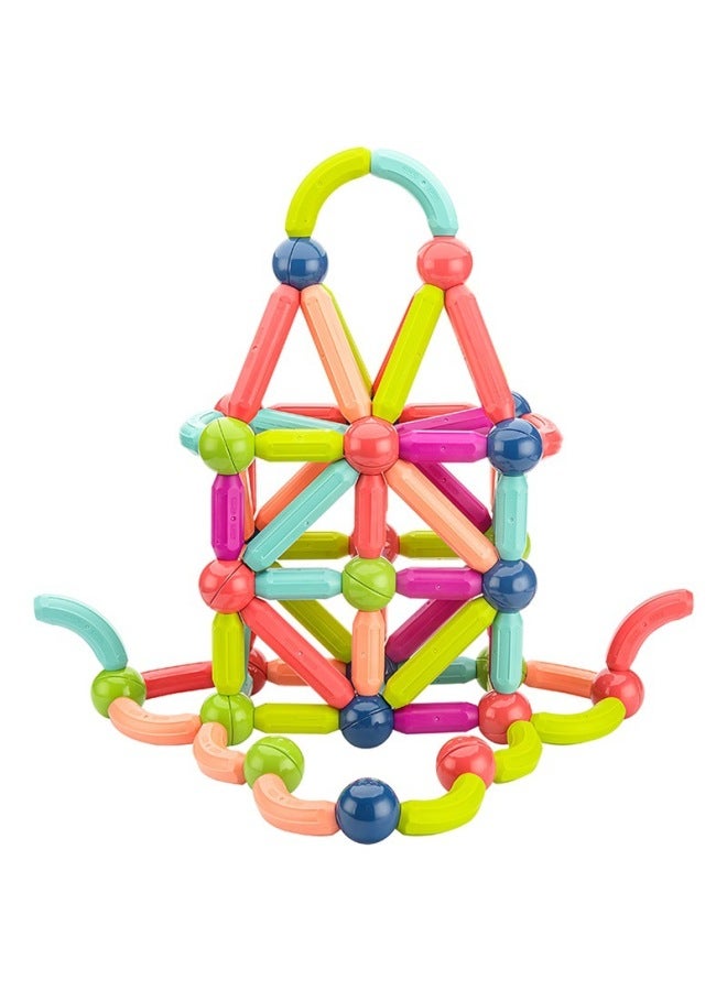Outlet Variable Magnetic Stick Assembled Magnetic Building Blocks Early Education Educational Boys And Girls Children's Toys Cross-Border-Color:36-piece Set 【color Box】】 - Image 5