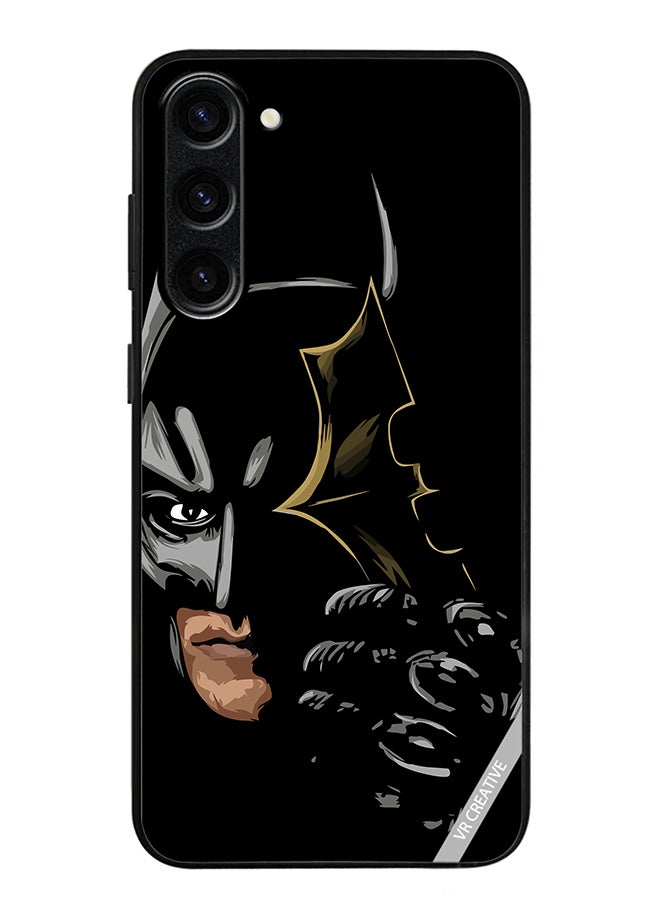 VR CREATIVE Protective Case Cover For Samsung Galaxy S24 Batman Black Design Multicolour - Image 1