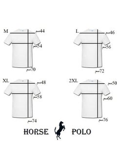 Horse Polo Round Neck T-Shirt Off-White Printed, HP Club - pzsku/Z2D75E7077A4B17F178A5Z/45/_/1710350853/ed2c55eb-11d9-4596-b4c3-591df7961c8d