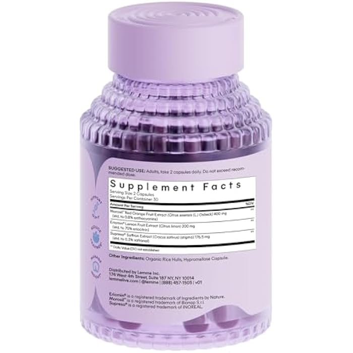 Lemme GLP-1 Daily, Clinically Studied Ingredients to Reduce Hunger & Cravings, Promote GLP-1 Production, Support Fat Loss and Weight Management, 1 Month Supply (60 Capsules) - Image 5