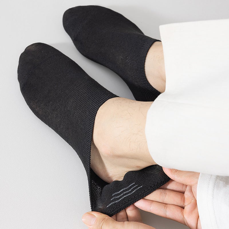 Boat Socks Women'S Striped Silicone Non-Slip With Men'S And Women'S Cotton Socks Japanese Zhuji Socks Invisible Socks - Image 5