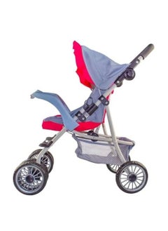 UKR UKR Kids Doll Stroller - Cute Baby Pushchair Toy for Girls | Perfect Gift for Imaginative Play & Doll Adventures  - Image 2