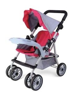 UKR UKR Kids Doll Stroller - Cute Baby Pushchair Toy for Girls | Perfect Gift for Imaginative Play & Doll Adventures  - Image 1