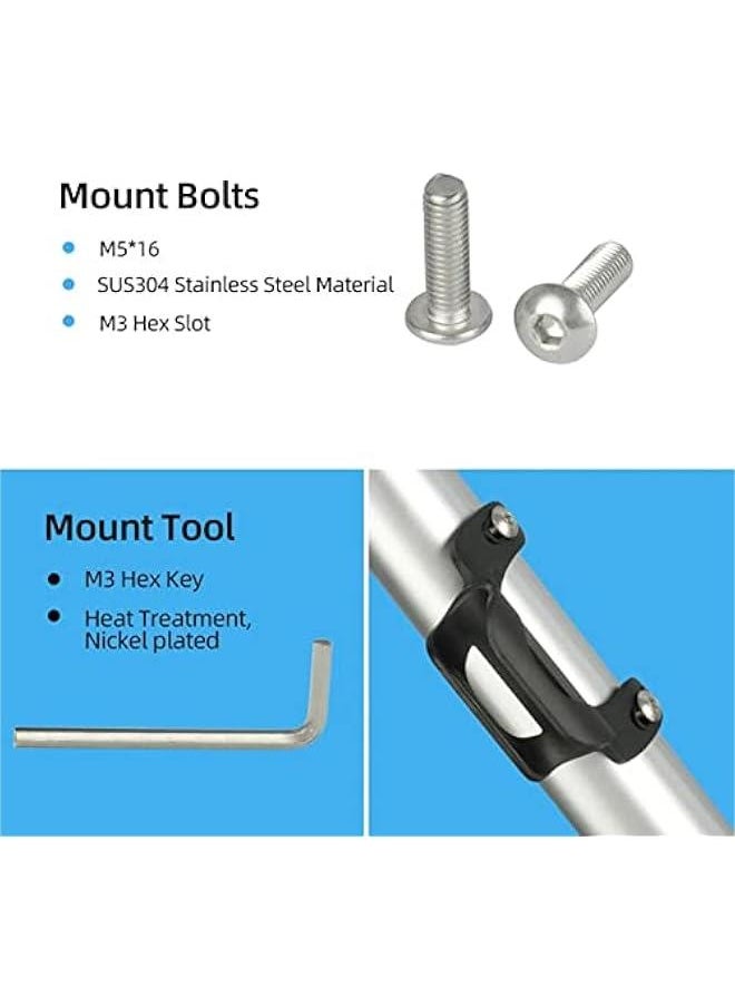 Generic - Bicycle Pump,Bike Accessories, Pump Bracket Pump Holder Bracket Clip Frame Mounted Holder Lightweight and Strong for Road Bikes, Type A - Image 1