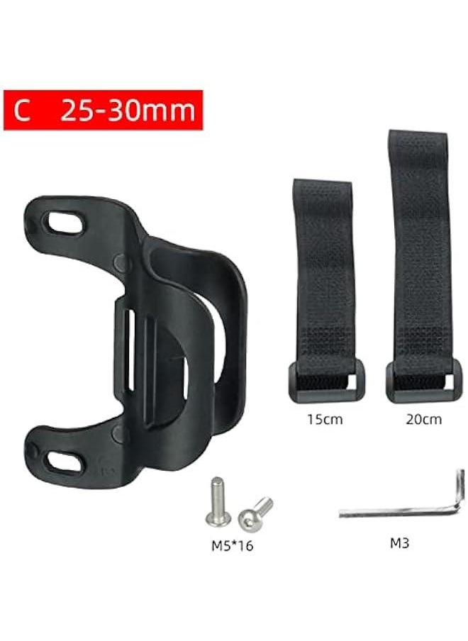 Generic - Bicycle Pump,Bike Accessories, Pump Bracket Pump Holder Bracket Clip Frame Mounted Holder Lightweight and Strong for Road Bikes, Type A - Image 1