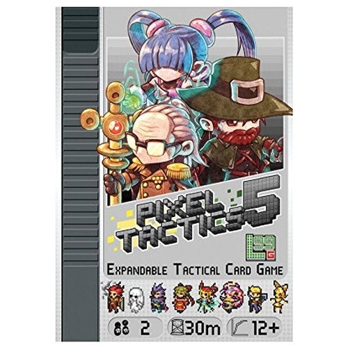 Level 99 Games Pixel Tactics 5 Expandable Tactical Card Game Head to Head Fighting Game Strategy Game for Adults and Teens Ages 12 2 Players Average Playtime 3045 Minutes Made - Image 1