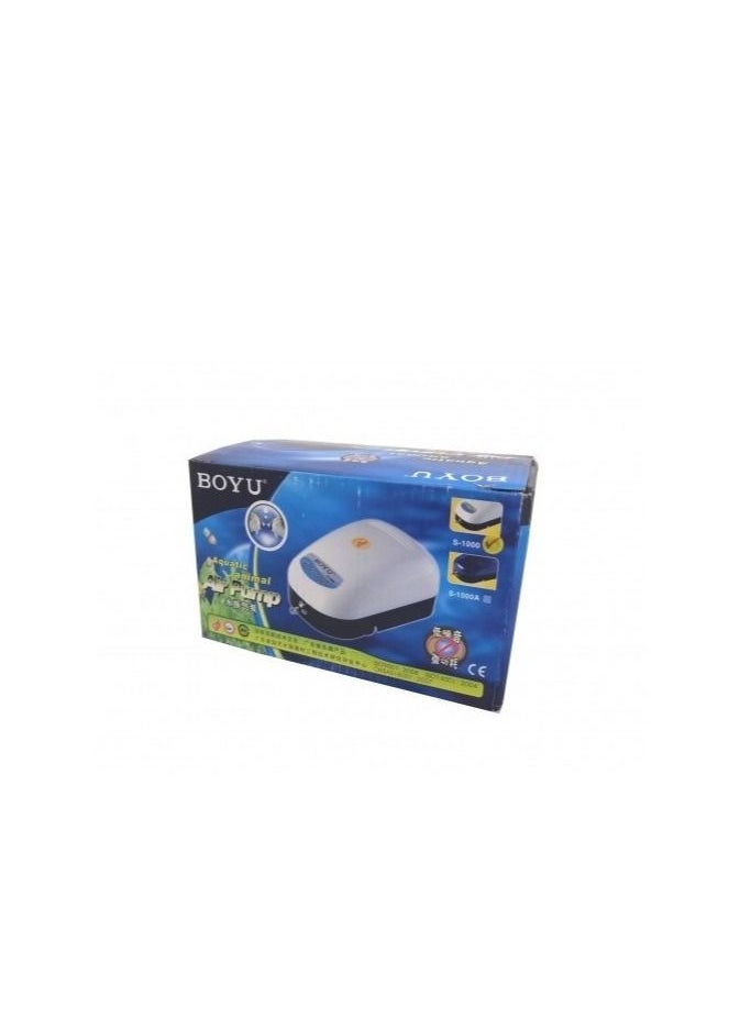 BOYU - Single Outlet S-Series Aquatic Air Pump 4.2L/Min - Image 1