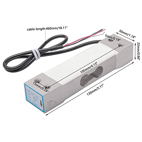 JIUWU 50kg Platform Scale Sensor Weighting Sensor Load Cell for Electronic Balance - Image 2