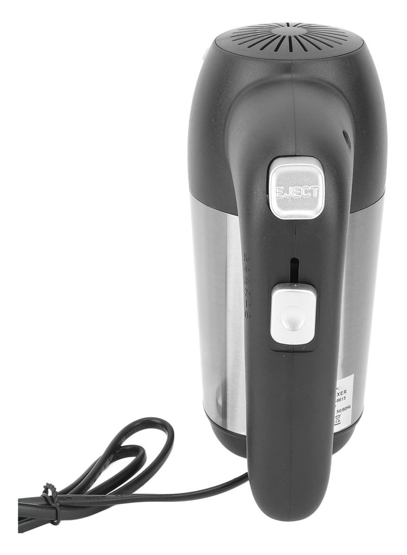 Electric Hand Mixer Stainless Steel 5 Speed Dough Stuffing Mixer with Whisk for Kitchen  - Image 5