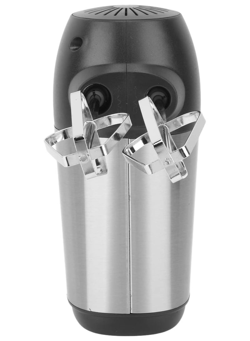 Electric Hand Mixer Stainless Steel 5 Speed Dough Stuffing Mixer with Whisk for Kitchen  - Image 2