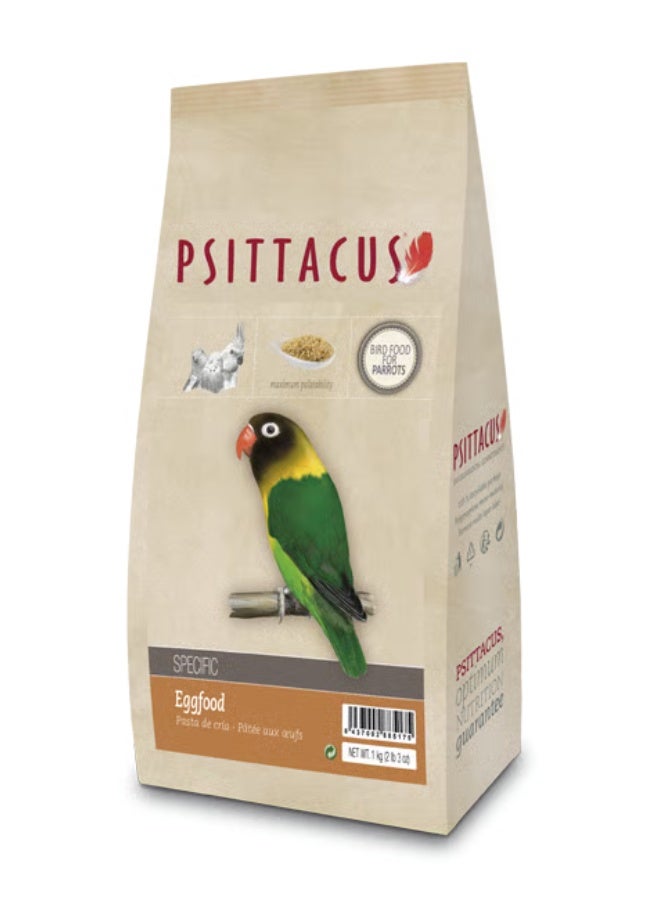 سيتاكوس بستاكوس إيغ فود – تركيبة بيض عالية البروتين لطيور الببغاء | مثالي للتربية والنمو وتعزيز جودة الريش – مكونات طبيعية 100% بدون مواد معدّلة وراثيًا - 1 كجم - Image 1