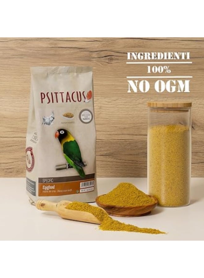 سيتاكوس بستاكوس إيغ فود – تركيبة بيض عالية البروتين لطيور الببغاء | مثالي للتربية والنمو وتعزيز جودة الريش – مكونات طبيعية 100% بدون مواد معدّلة وراثيًا - 1 كجم - Image 2