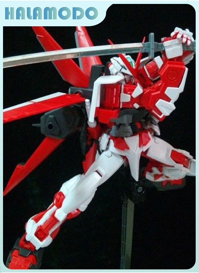 HALAMODO Gundam HG Red Frame Action Figure Assembly Model with Complimentary Flight Backpack， a Super Handsome Desktop Decoration, an Assembly Model Toy for Boys and Girls  - Image 2