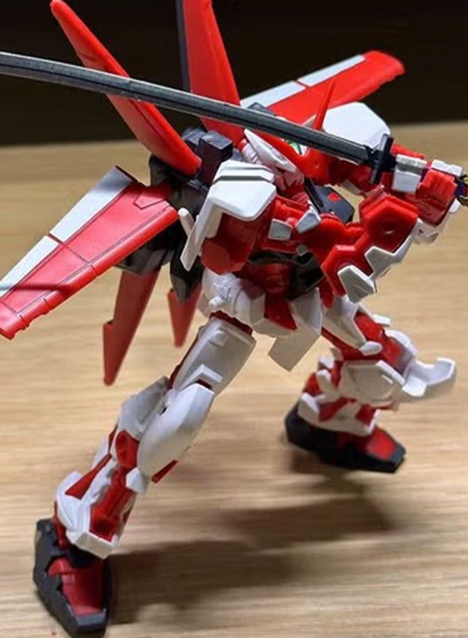 هالامودو نموذج إجراء لفريم أحمر منシبكة جوندام مع كتلة طيران مكملة، تحضير مكتب رائع للنظر، لعبة نموذج إجمالي للبنين والبنات - Image 1