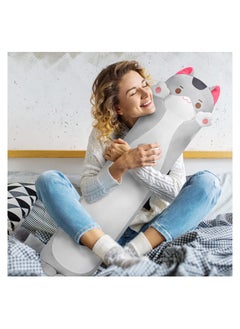 Long Cat Plush Kids Body Pillow, 27 Inch Cute Gray Cat Stuffed Animals Soft Plushies, Kitten Kawaii Plush Throw Pillow Doll Toy Gift for Girlfriend - pzsku/Z2D76A5A4179142B73BB8Z/45/_/1698912478/230e5493-e803-44fe-8397-f0fab5b56639