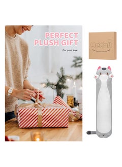 Long Cat Plush Kids Body Pillow, 27 Inch Cute Gray Cat Stuffed Animals Soft Plushies, Kitten Kawaii Plush Throw Pillow Doll Toy Gift for Girlfriend - pzsku/Z2D76A5A4179142B73BB8Z/45/_/1698912479/02b66b67-d4be-4c8d-b59d-a0fdf06a2727