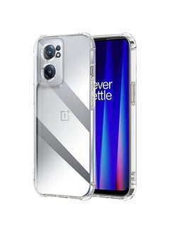 Case for OnePlus Nord CE 2 Case Cover Clear Back Air Cushion Soft Silicone Shockproof Anti-Scratch Protective Bumper Shell Corner for OnePlus Nord CE 2 5G