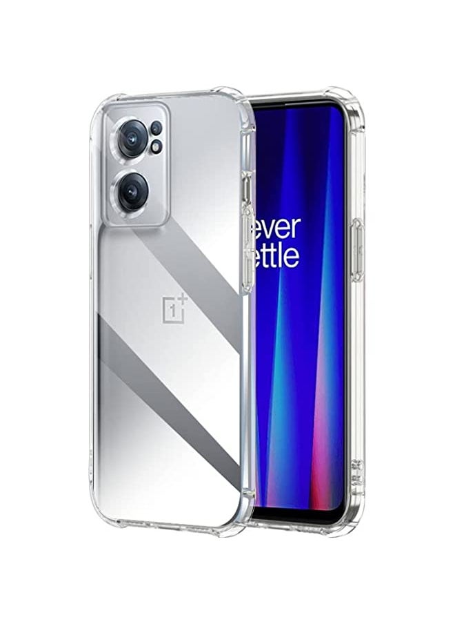 vesus - Case for OnePlus Nord CE 2 Case Cover Clear Back Air Cushion Soft Silicone Shockproof Anti-Scratch Protective Bumper Shell Corner for OnePlus Nord CE 2 5G - Image 1
