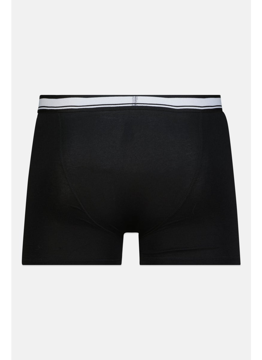 TapouT - Men 3 Pieces Brand Logo Boxers Set, Black/White - Image 1