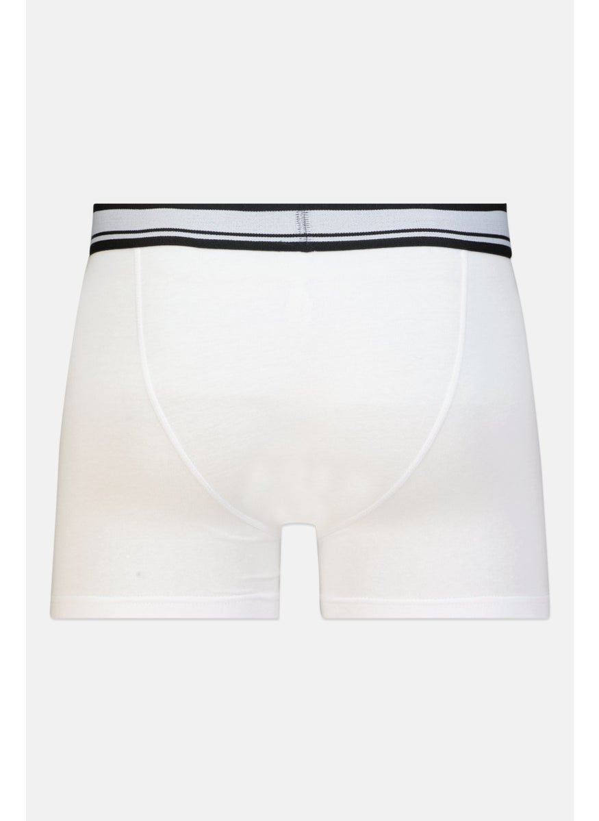 TapouT - Men 3 Pieces Brand Logo Boxers Set, Black/White - Image 1