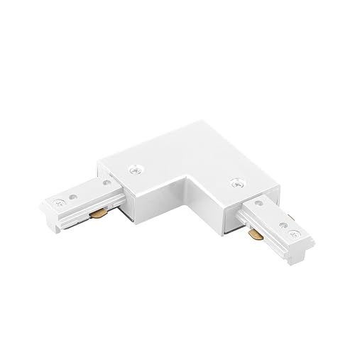 WAC Lighting, H Track Left L Connector in White - Image 1