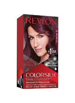 Revlon Colorsilk Beautiful Color for Unisex 34 Burgundy DEEP BURGUNDY34 1 Count  - Image 2