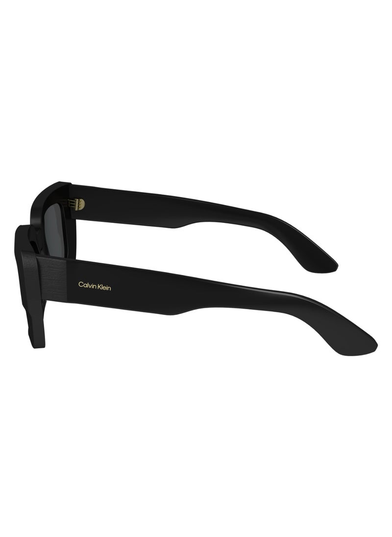 CALVIN KLEIN - FULL RIM BIO ACETATE-M49 ACETATE CALVIN KLEIN SUN CK24512S 5120 (001) BLACK - Image 1