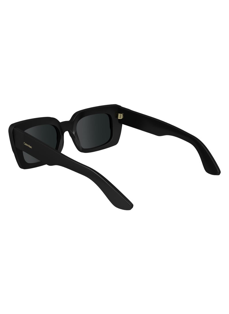 CALVIN KLEIN - FULL RIM BIO ACETATE-M49 ACETATE CALVIN KLEIN SUN CK24512S 5120 (001) BLACK - Image 1