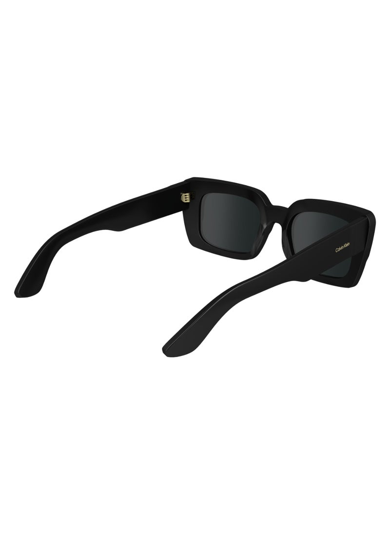 CALVIN KLEIN - FULL RIM BIO ACETATE-M49 ACETATE CALVIN KLEIN SUN CK24512S 5120 (001) BLACK - Image 1