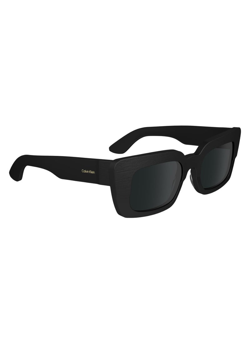 CALVIN KLEIN - FULL RIM BIO ACETATE-M49 ACETATE CALVIN KLEIN SUN CK24512S 5120 (001) BLACK - Image 1