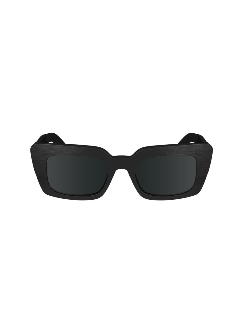CALVIN KLEIN - FULL RIM BIO ACETATE-M49 ACETATE CALVIN KLEIN SUN CK24512S 5120 (001) BLACK - Image 1