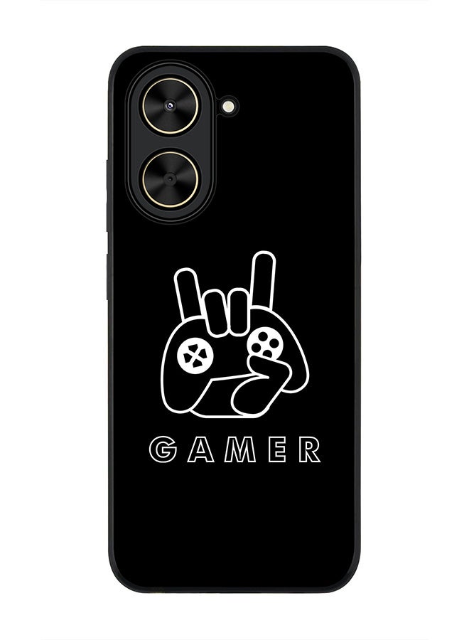 Stylizedd For Xiaomi Poco C71 / Redmi A5 4G Case,Slim fit Camera Protection, Shockproof Thin Phone cover  - Gamer