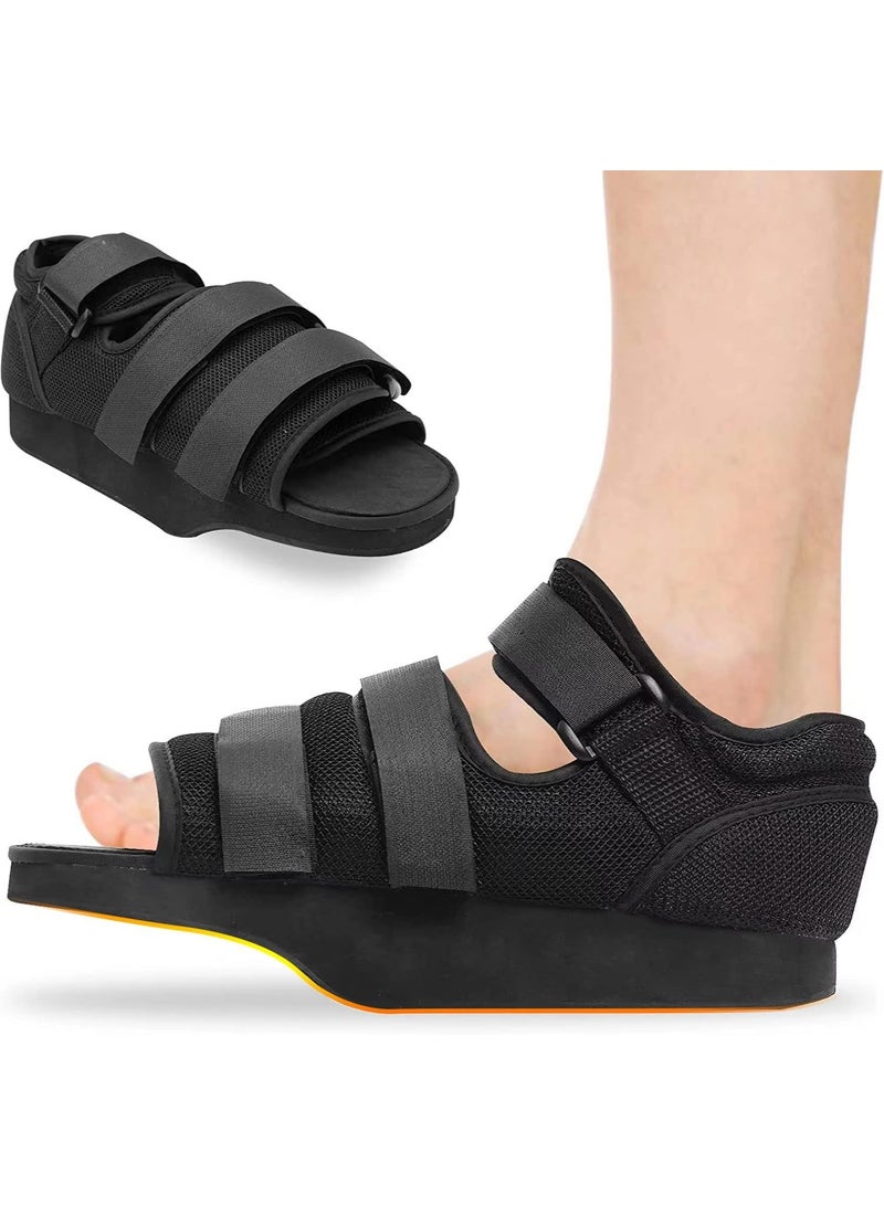 Generic Post op Shoes for Broken Toe Surgery Forefoot Offloading Healing Boot Post Surgical Wedge Foot Splint for Surgery for Men and Women(M Size)  - Image 1