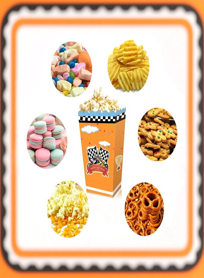 Roaring Good Time 12 PCS Dirt Bike Birthday Party Decorations Dirty Bike Motocross Popcorn Boxes Motocross Theme Party Supplies for Dirt Bike Birthday Decorations Wild Motorbike Dirty Bike Birthday Party Supplies Favors - Image 3