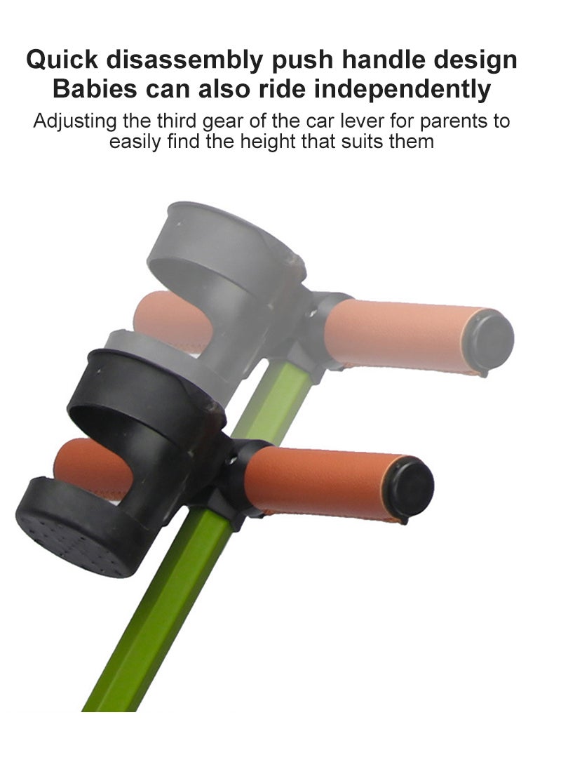 Multifunctional Children's Tricycle with Rotatable and Reclining Function