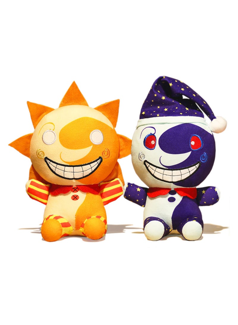 اكسيسن سندروب وموندروب قطيفة محشوة بالخرق الأمني، دمية مهرج ومجموعة حيوانات محشوة محشوة، ألعاب محشوة للأطفال والمعجبين - Image 1