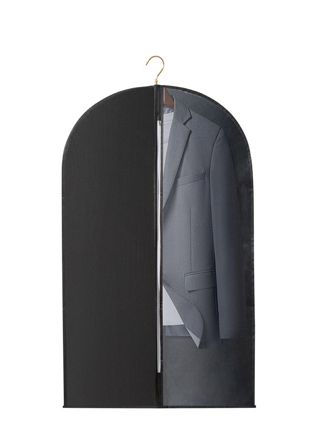 DUNISO 3 قطع من أكياس الملابس الشفافة لتعليق الملابس وتخزينها وأكياس البدلات لتخزين الخزانة وأكياس أغطية الغبار للملابس وأكياس السترات الواقية من العثة وأغطية الملابس وواقي الملابس - Image 4