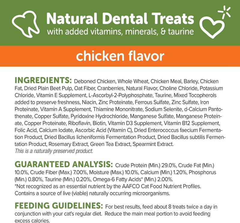 Whimzees Wellness Natural Cat Dental Treats, Chicken Flavor, 4.5 Ounce - Image 4