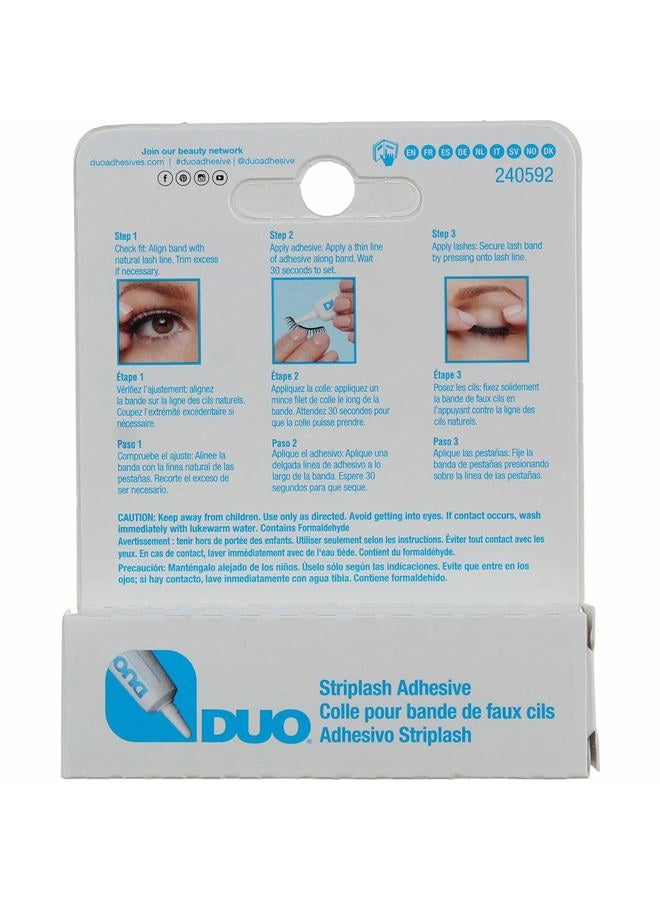 Duo Eyelash Adhesive 0.25oz White/Clear (3 Pack) - Image 3