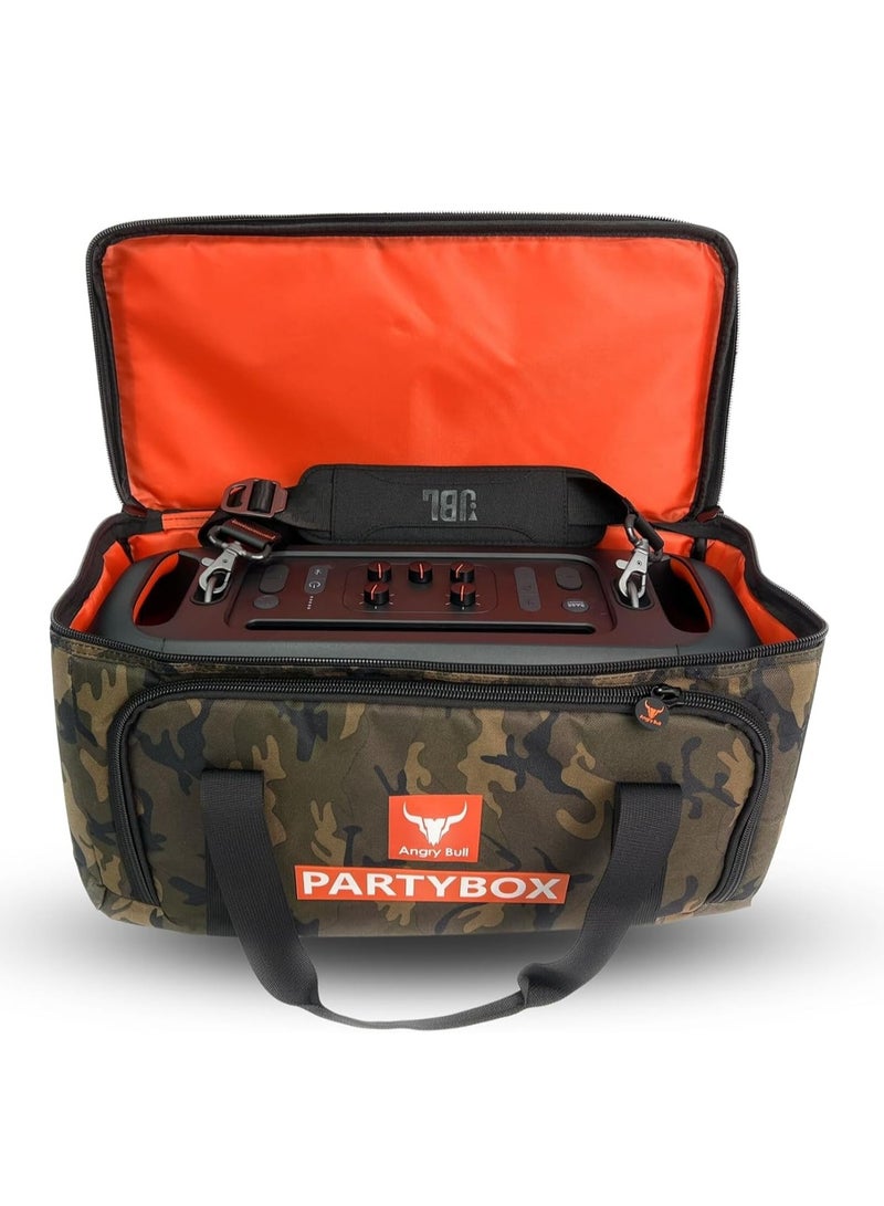 أنجري بول حقيبة سفر JBL Partybox On the Go - ARMY D - Image 1