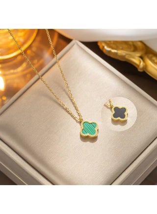 Green necklace