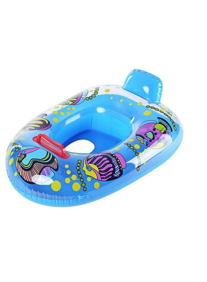 HELIMIX 2 pack Swimming Ring for Kids Girls and Boys Swimming Tube Inflatable Swim Ring Boat Pool for Baby with Handle Provides Security Swim Ring Tube for Toddler,Infant,Baby 0 to 3 year. (2) - Image 2