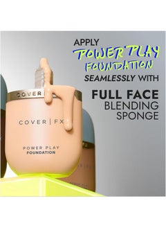 COVER FX COVER FX Full Face Blending Sponge - Makeup Sponge - Biodegradable - Latex Free  - Image 4