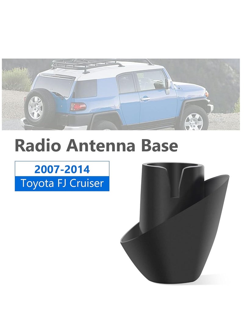 Generic Anina Antenna Base for Toyota FJ Cruiser 2007-2017 Antenna Mount Car Radio Antenna Ornament 8639235032, 8639235031 Rubber Antenna Grommet Topper  - Image 4
