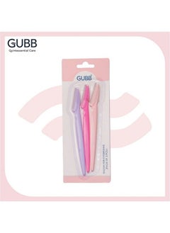 GUBB Face Razor For Women ; For Instant Safe & Painless Facial Hair Removal ; Dermaplaning Tool For Sensitive Skin ; Razor For Upper Lips Face Eyebrows Chin Forehead Sideburns ; Nonfoldable  - Image 3